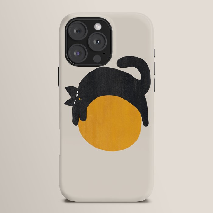 Cat with ball iPhone Case Gallery Image 16