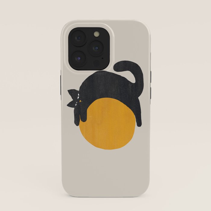 Cat with ball iPhone Case Gallery Image 39