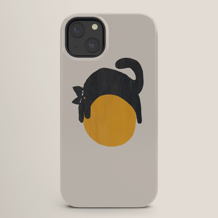 Cat with ball iPhone Case Gallery Image 26