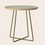 William Morris Vintage Fruit Sage Green Side Table Gallery Image 1