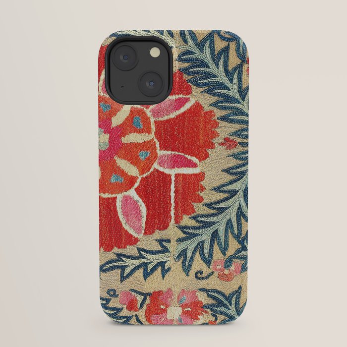18th Century Suzani Fragment Print iPhone Case Gallery Image 21