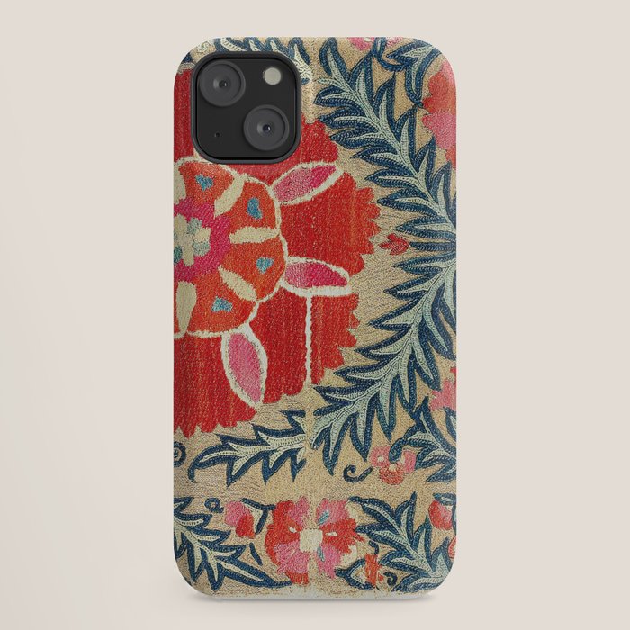 18th Century Suzani Fragment Print iPhone Case Gallery Image 18