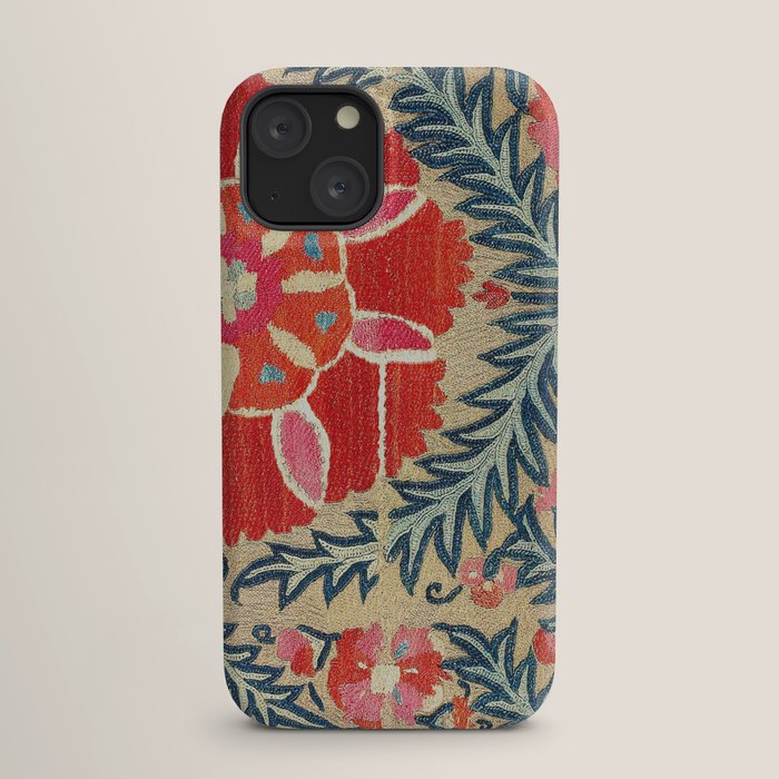 18th Century Suzani Fragment Print iPhone Case Gallery Image 17