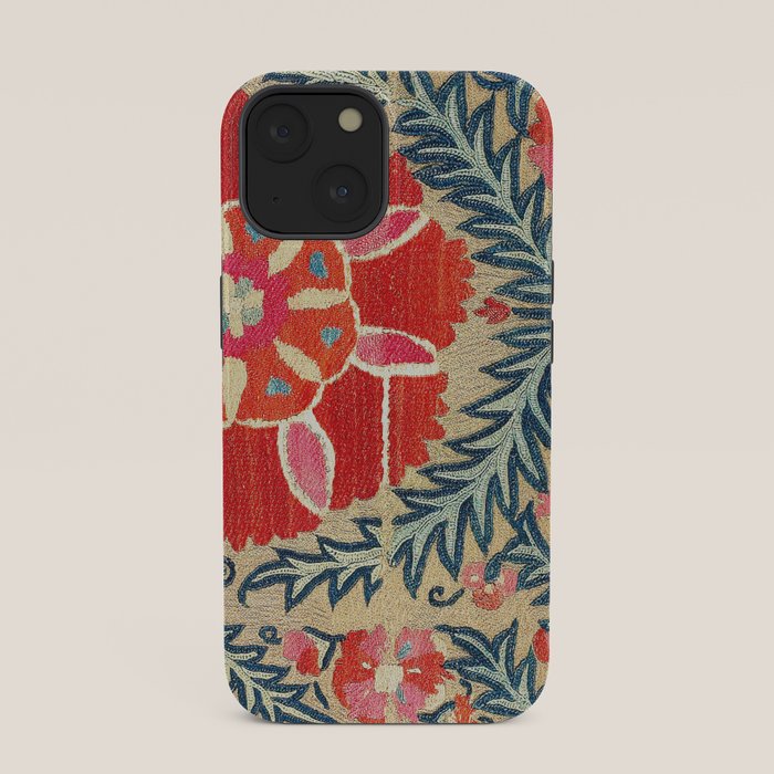 18th Century Suzani Fragment Print iPhone Case Gallery Image 33