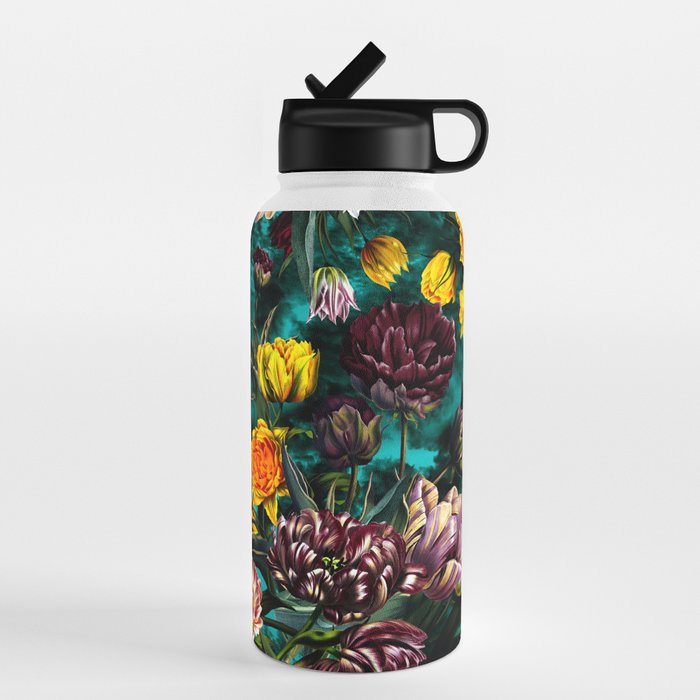 Botanical Multicolor Garden Water Bottle Gallery Image 4