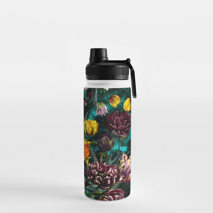 Botanical Multicolor Garden Water Bottle Gallery Image 2