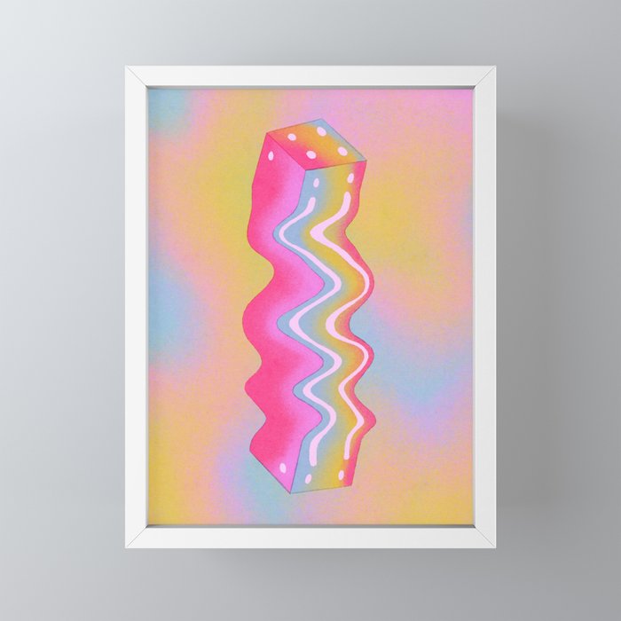Cube in Full Color Mini Art Print Gallery Image 4