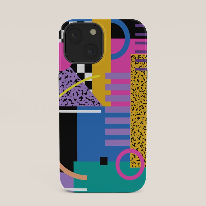 Memphis pattern 101 - 80s / 90s Retro iPhone Case Gallery Image 33