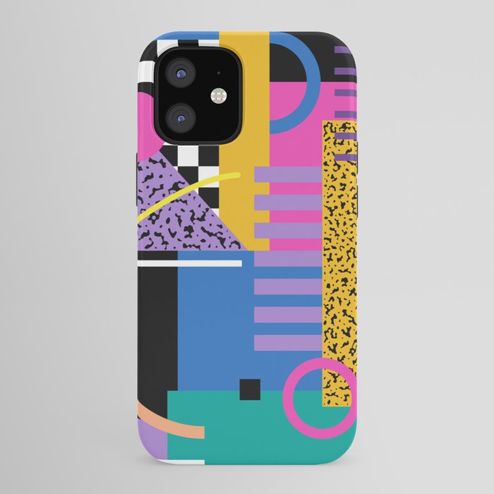 Memphis pattern 101 - 80s / 90s Retro iPhone Case Gallery Image 41