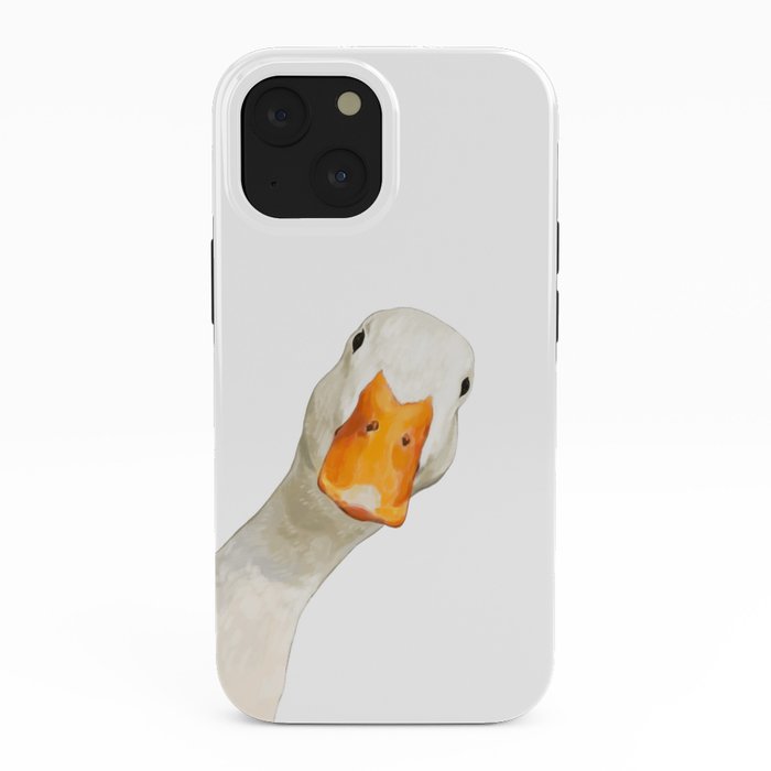 Sneaky White Duck iPhone Case Gallery Image 38