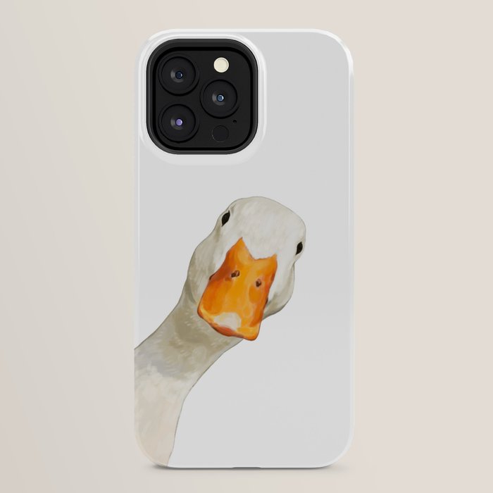 Sneaky White Duck iPhone Case Gallery Image 32