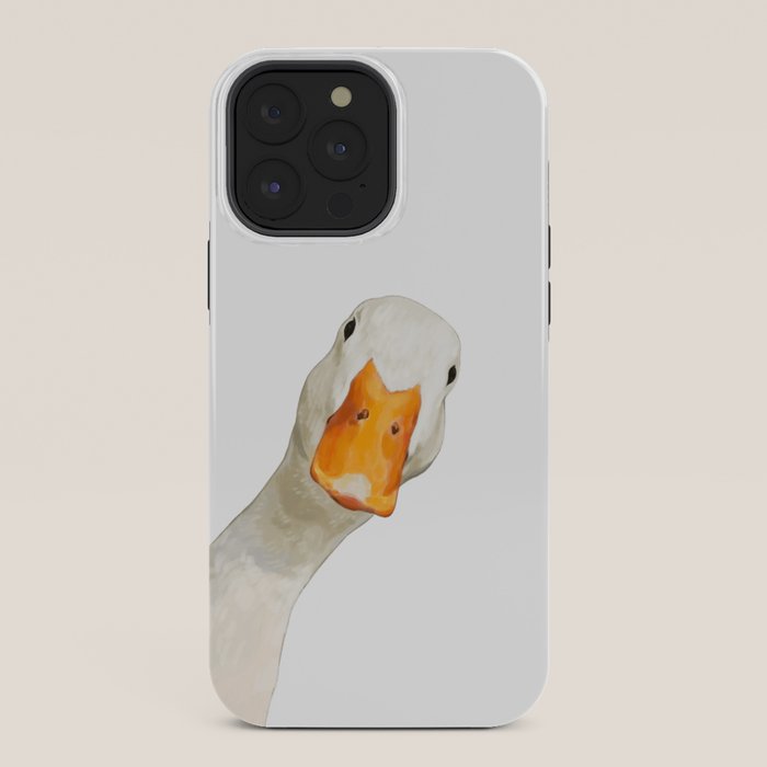 Sneaky White Duck iPhone Case Gallery Image 36