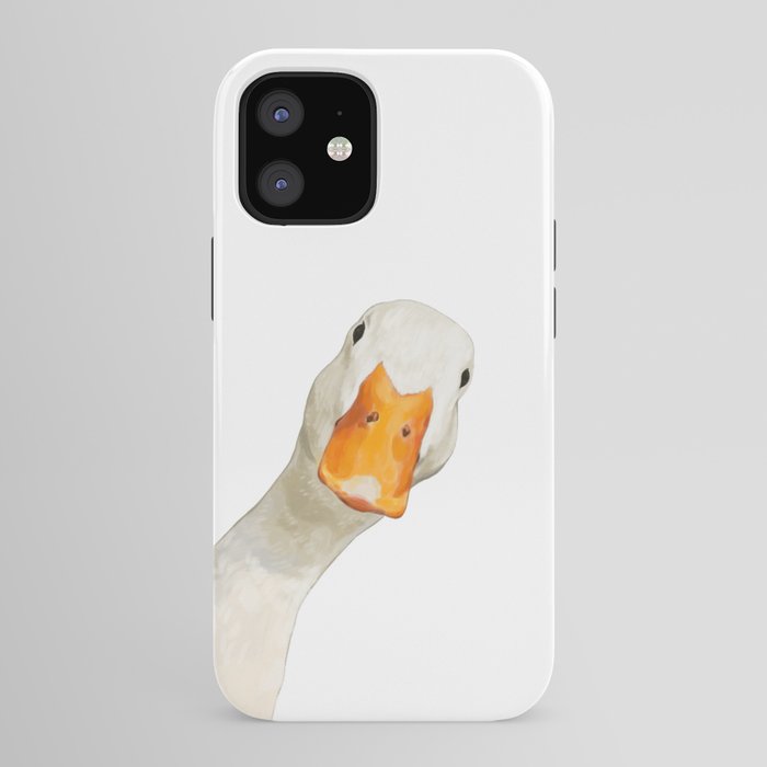 Sneaky White Duck iPhone Case Gallery Image 41