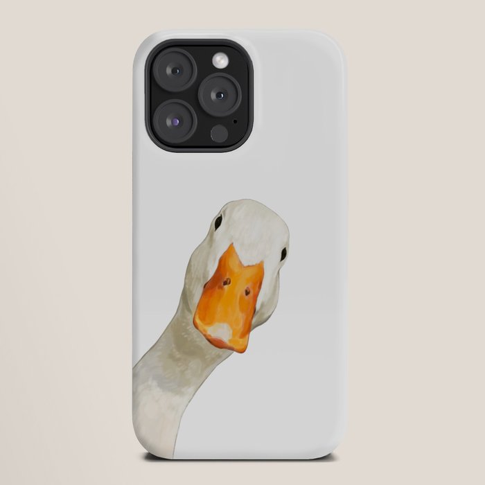 Sneaky White Duck iPhone Case Gallery Image 20