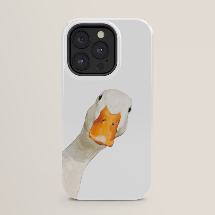Sneaky White Duck iPhone Case Gallery Image 23