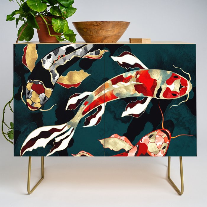 Metallic Koi Credenza Gallery Image 1