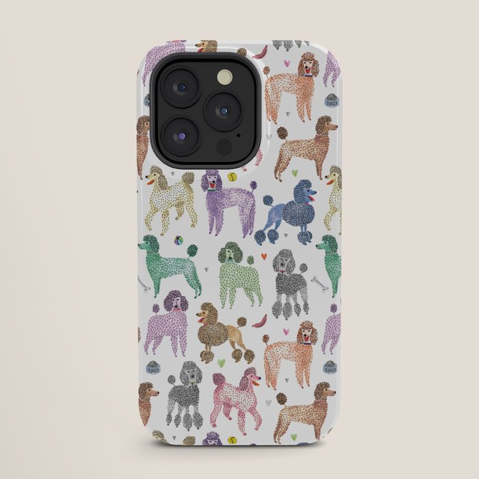 Poodles by Veronique de Jong iPhone Case Gallery Image 27