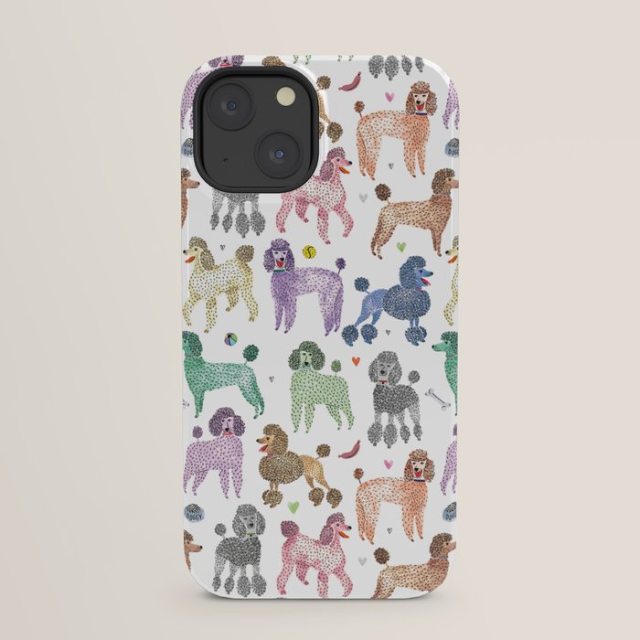 Poodles by Veronique de Jong iPhone Case Gallery Image 21
