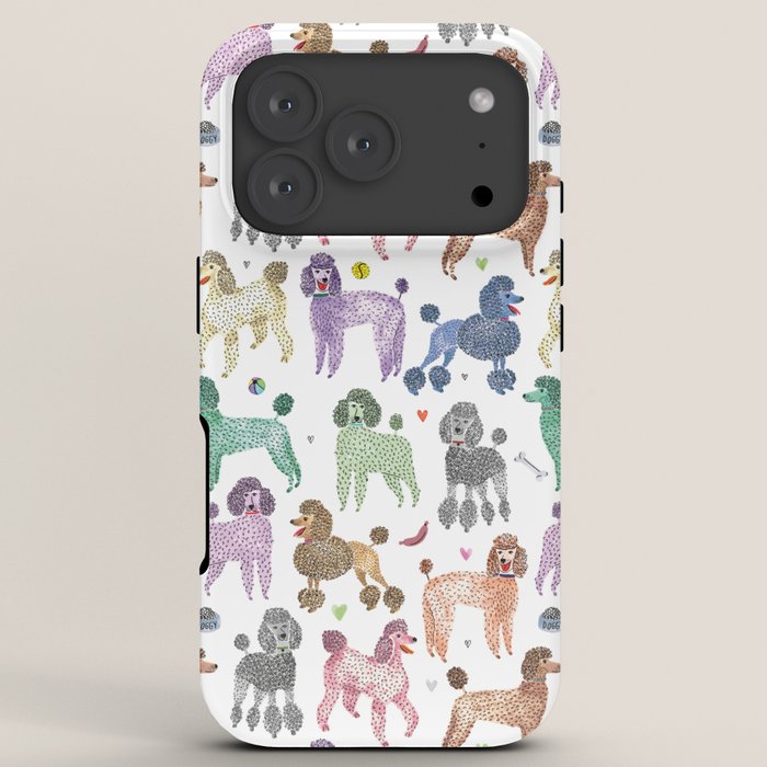 Poodles by Veronique de Jong iPhone Case Gallery Image 7