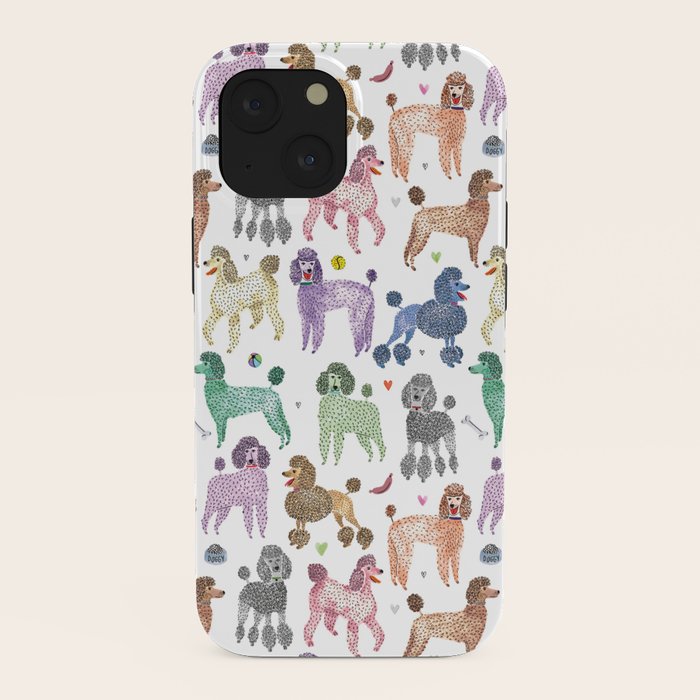 Poodles by Veronique de Jong iPhone Case Gallery Image 38