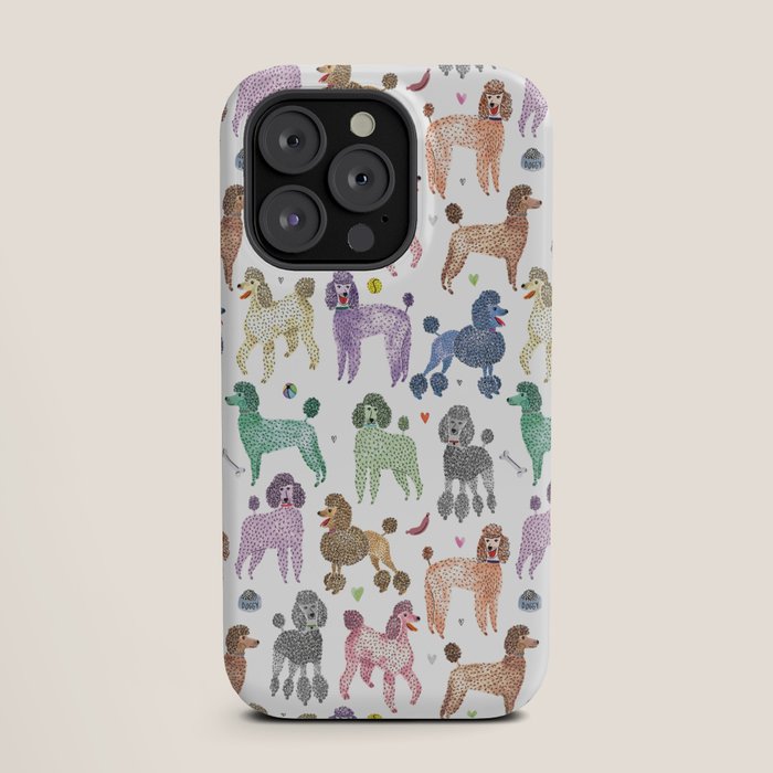 Poodles by Veronique de Jong iPhone Case Gallery Image 19