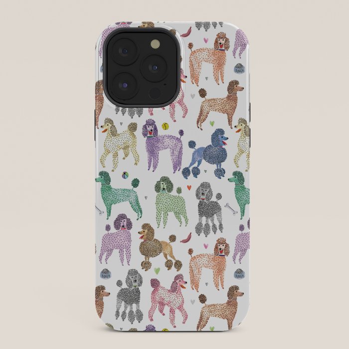 Poodles by Veronique de Jong iPhone Case Gallery Image 36