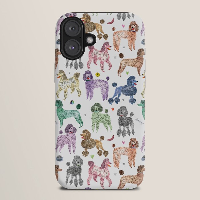Poodles by Veronique de Jong iPhone Case Gallery Image 10
