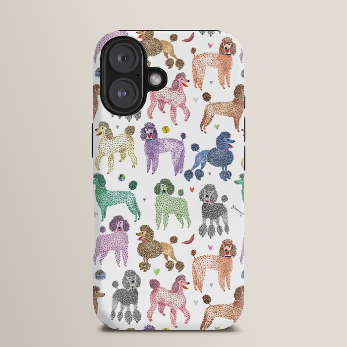 Poodles by Veronique de Jong iPhone Case Gallery Image 13
