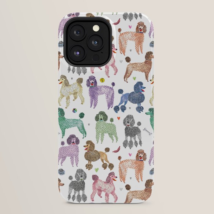 Poodles by Veronique de Jong iPhone Case Gallery Image 32