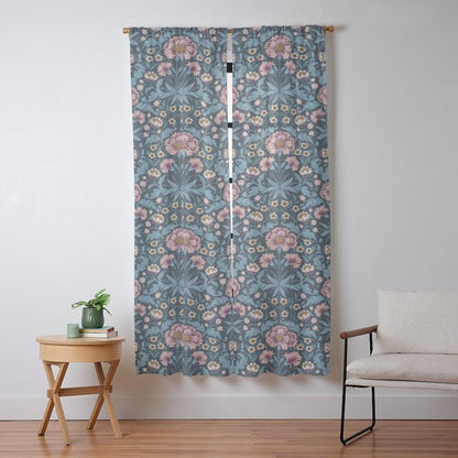 Romantic Botanica - Carnation Window Curtain Gallery Image 9
