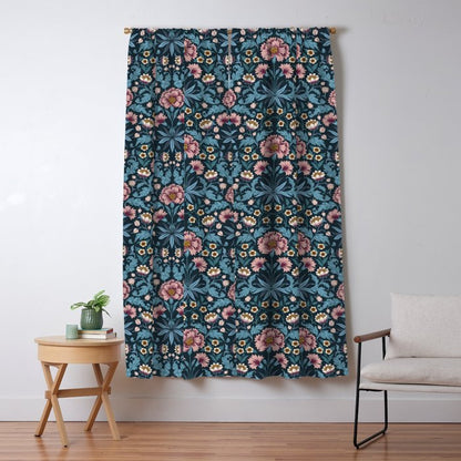 Romantic Botanica - Carnation Window Curtain Gallery Image 1
