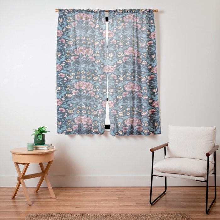 Romantic Botanica - Carnation Window Curtain Gallery Image 11