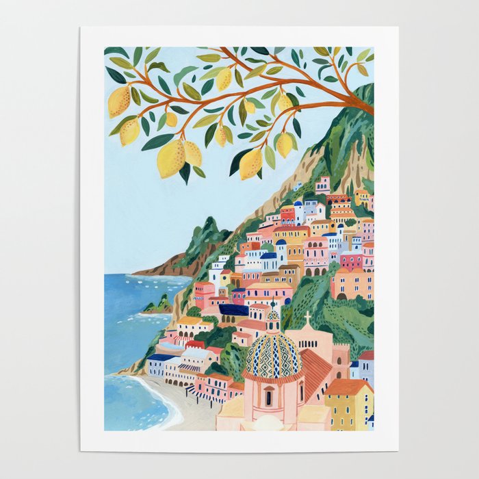 Positano, Italy Poster Gallery Image 3