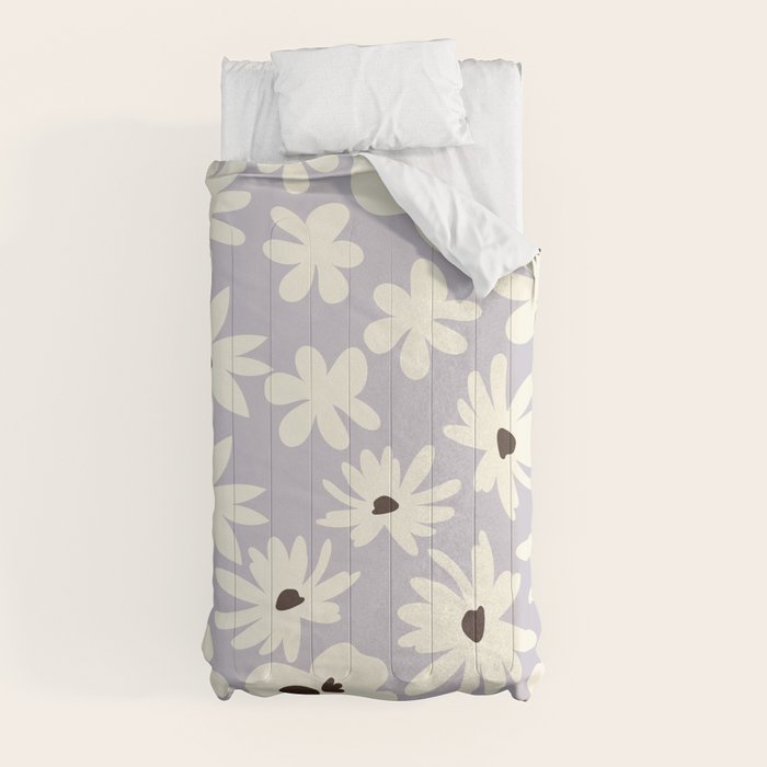 Flower market, Florence, Summer aesthetic Comforter Gallery Image 4