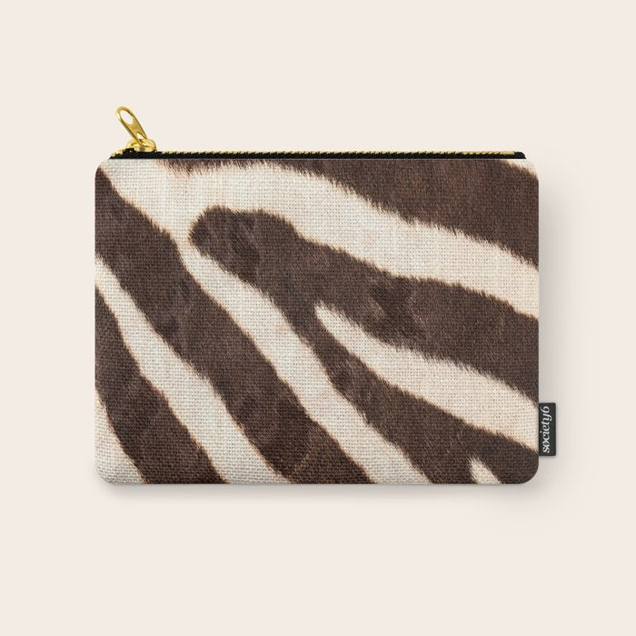 Zebra #decor #society6 #buyart Carry All Pouch Gallery Image 1