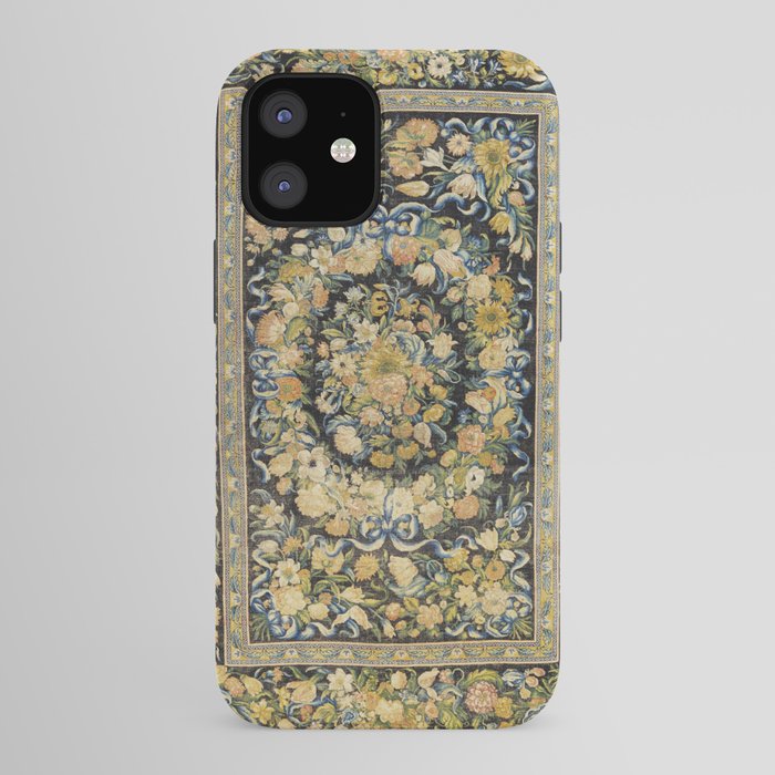 Louis XIV Savonnerie French Floral Carpet Print iPhone Case Gallery Image 41