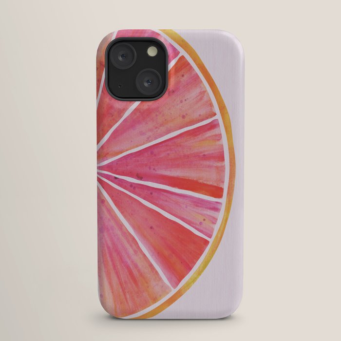 Sunny Grapefruit Watercolor iPhone Case Gallery Image 17