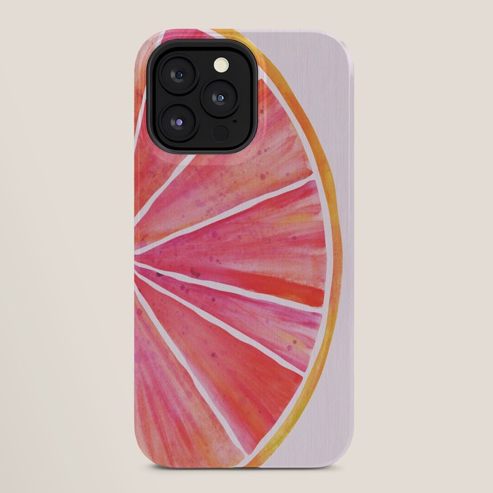 Sunny Grapefruit Watercolor iPhone Case Gallery Image 28