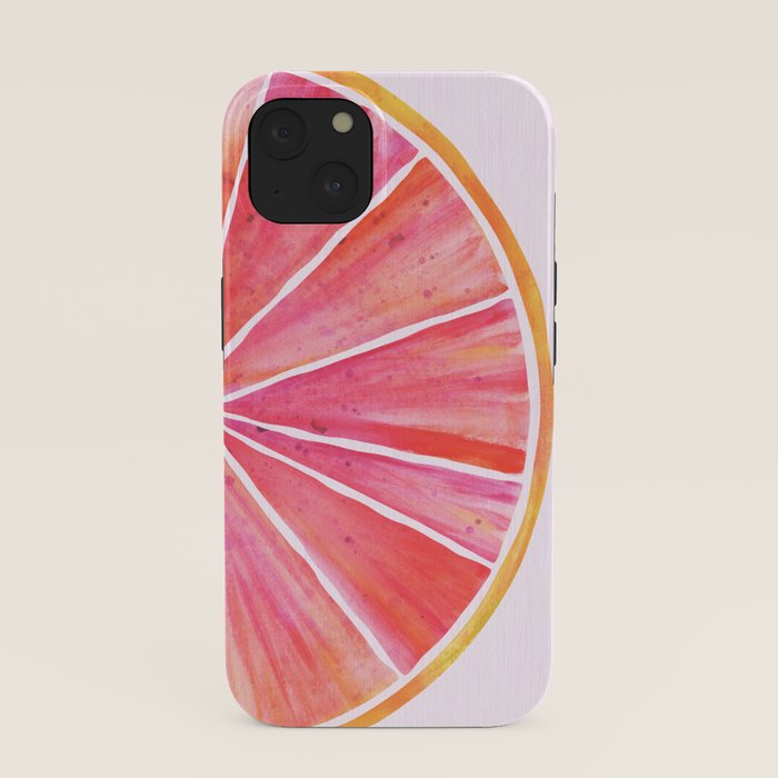 Sunny Grapefruit Watercolor iPhone Case Gallery Image 37