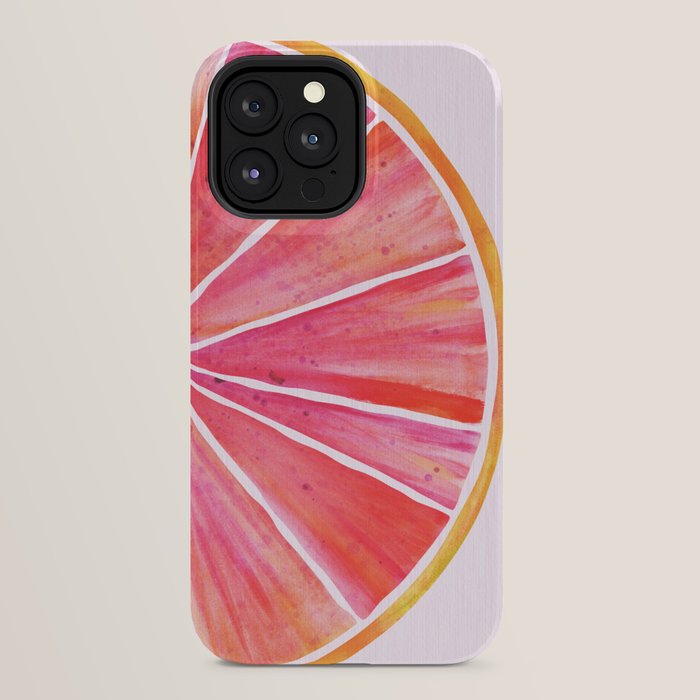 Sunny Grapefruit Watercolor iPhone Case Gallery Image 32