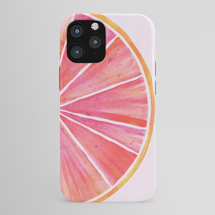 Sunny Grapefruit Watercolor iPhone Case Gallery Image 43