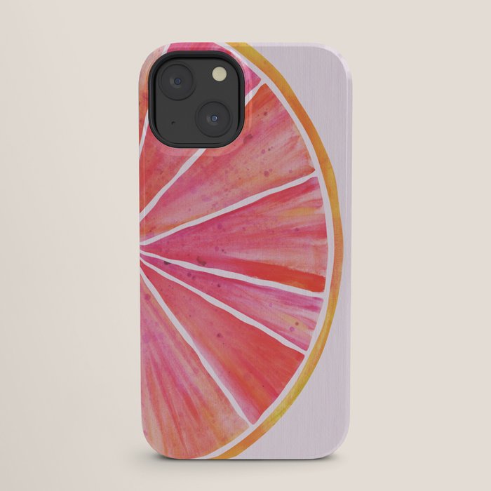 Sunny Grapefruit Watercolor iPhone Case Gallery Image 25