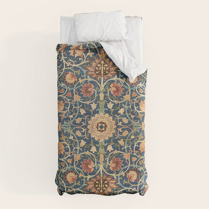 William Morris Floral Carpet Print Duvet Cover Gallery Image 5