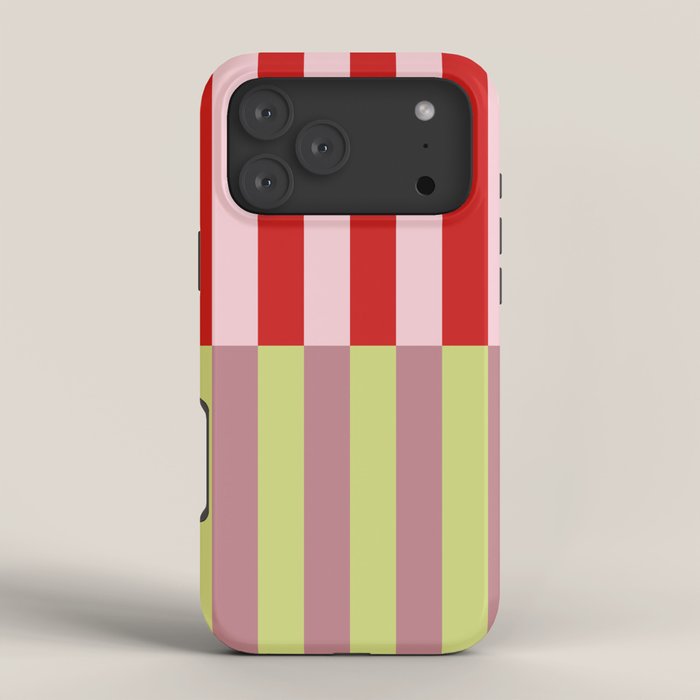 Bold colors stripes design iPhone Case Gallery Image 4