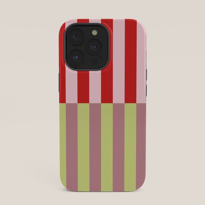Bold colors stripes design iPhone Case Gallery Image 35