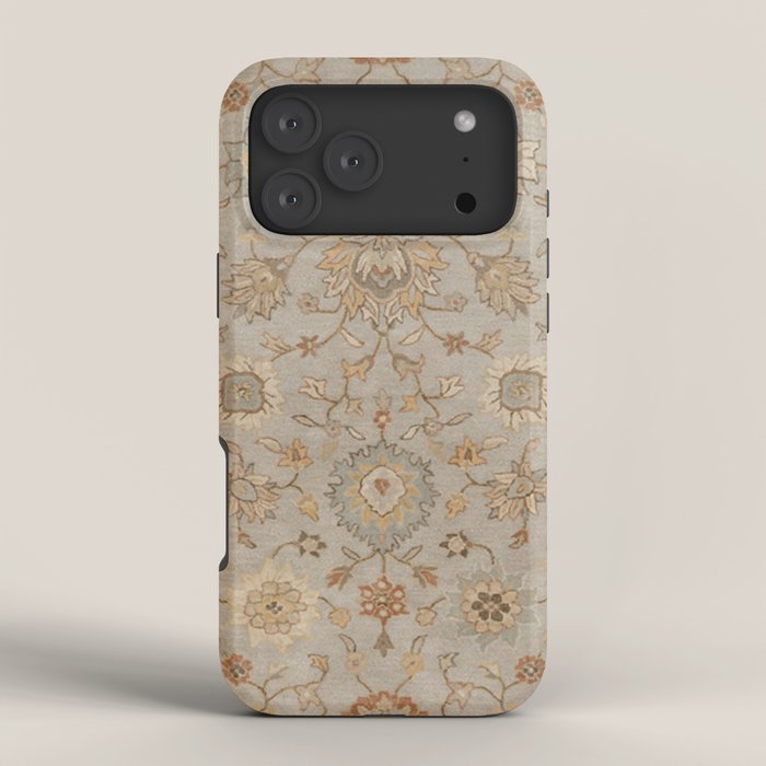 Antique Persian Floral Medallion Vector Painting iPhone Case Gallery Image 4