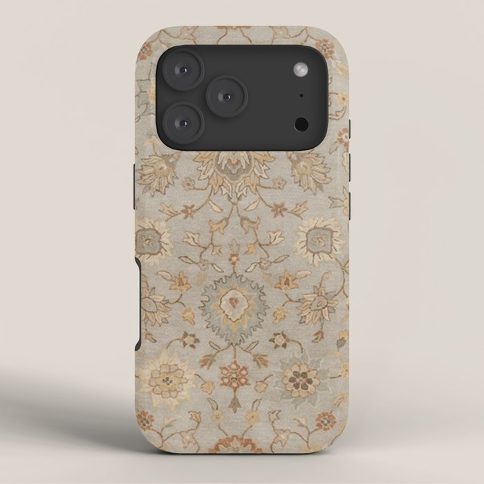 Antique Persian Floral Medallion Vector Painting iPhone Case Gallery Image 3
