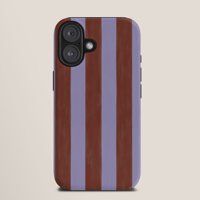 wide stripe in cacao iPhone Case Gallery Image 9