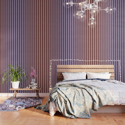 wide stripe in cacao Wallpaper Gallery Image 3