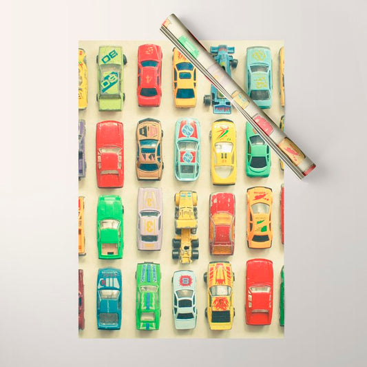 Car Park Wrapping Paper Gallery Image 1